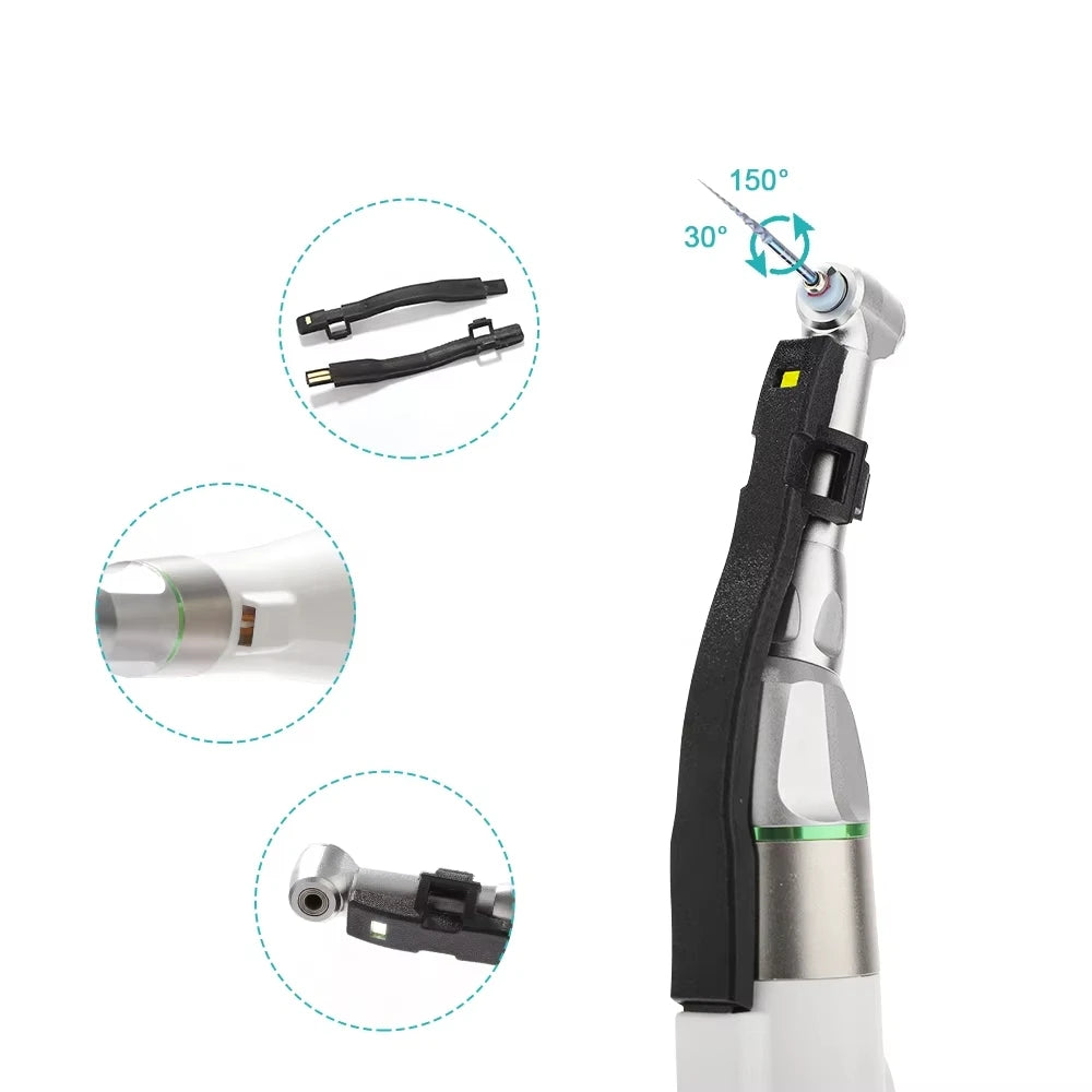 TOSI Dental Wireless Endo Motor Smart With LED Lamp 16:1  Reduction Contra Angle 7 Program Root Canal Endodontic Instrument