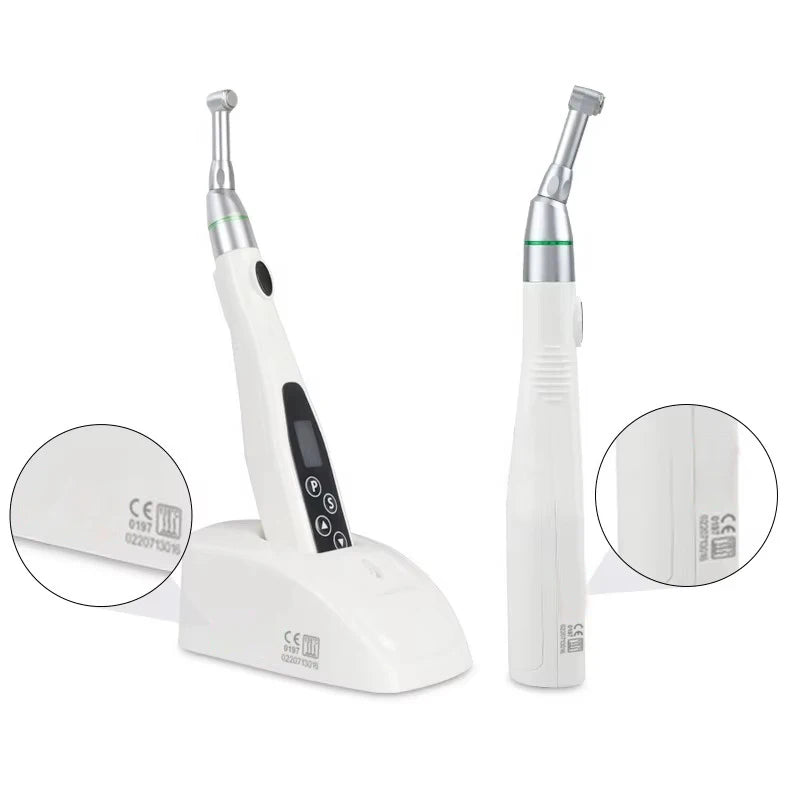 TOSI Dental Wireless Endo Motor Smart With LED Lamp 16:1  Reduction Contra Angle 7 Program Root Canal Endodontic Instrument