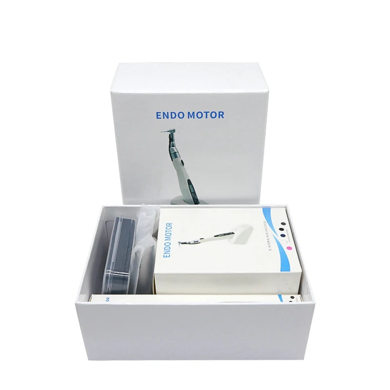 TOSI Dental Wireless Endo Motor Smart With LED Lamp 16:1  Reduction Contra Angle 7 Program Root Canal Endodontic Instrument