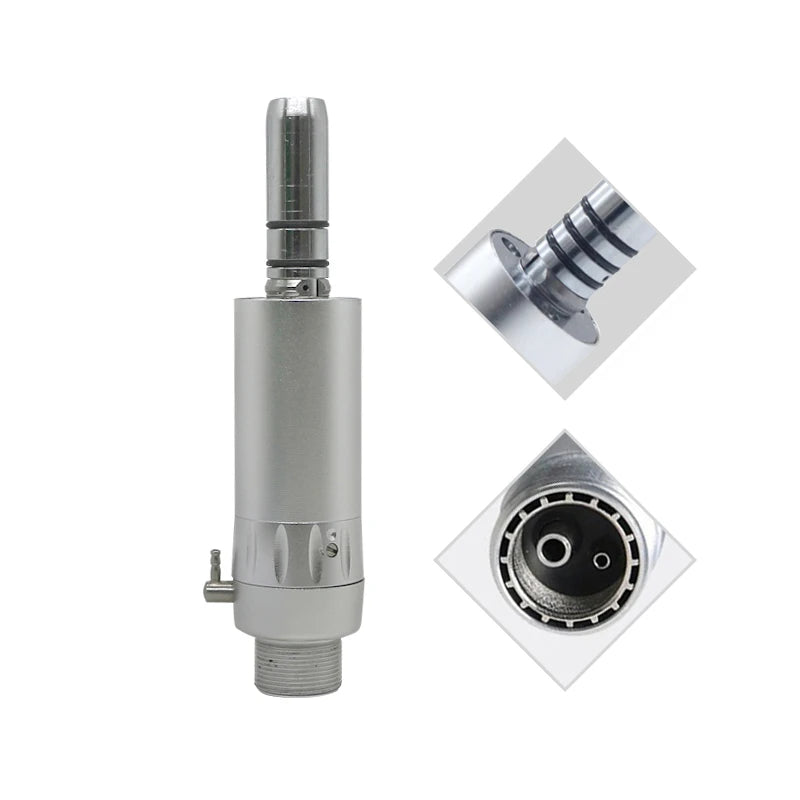 TOSI 3Pcs/Kit Low Speed Handpiece Kits, E-generator micromotor,Key Contra Angle, External Water Spray, 2 Holes 4Holes